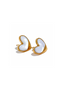 Heart Stud Earrings Decolet the label