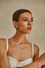 Heart Stud Earrings Decolet the label