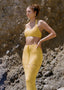 Chloe Crochet Two Piece Set Decolet The Label
