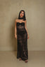 Selena Lace Dress Decolet the label, lace dress, coverup lace dress, black lace dress