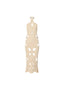 Isla Crochet Dress in Cream Decolet The Label