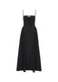 Raquel Lace-Up Maxi Dress Decolet The Label