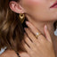 Alba Tear Drop Earrings Decolet The Label
