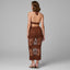 Amaya Crochet Two Piece Set in Sahara Decolet The Label