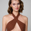 Amaya Crochet Two Piece Set in Sahara Decolet The Label
