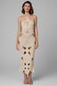 Isla Crochet Dress in Cream Decolet The Label