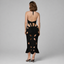 Isla Crochet Dress in Black Decolet The Label