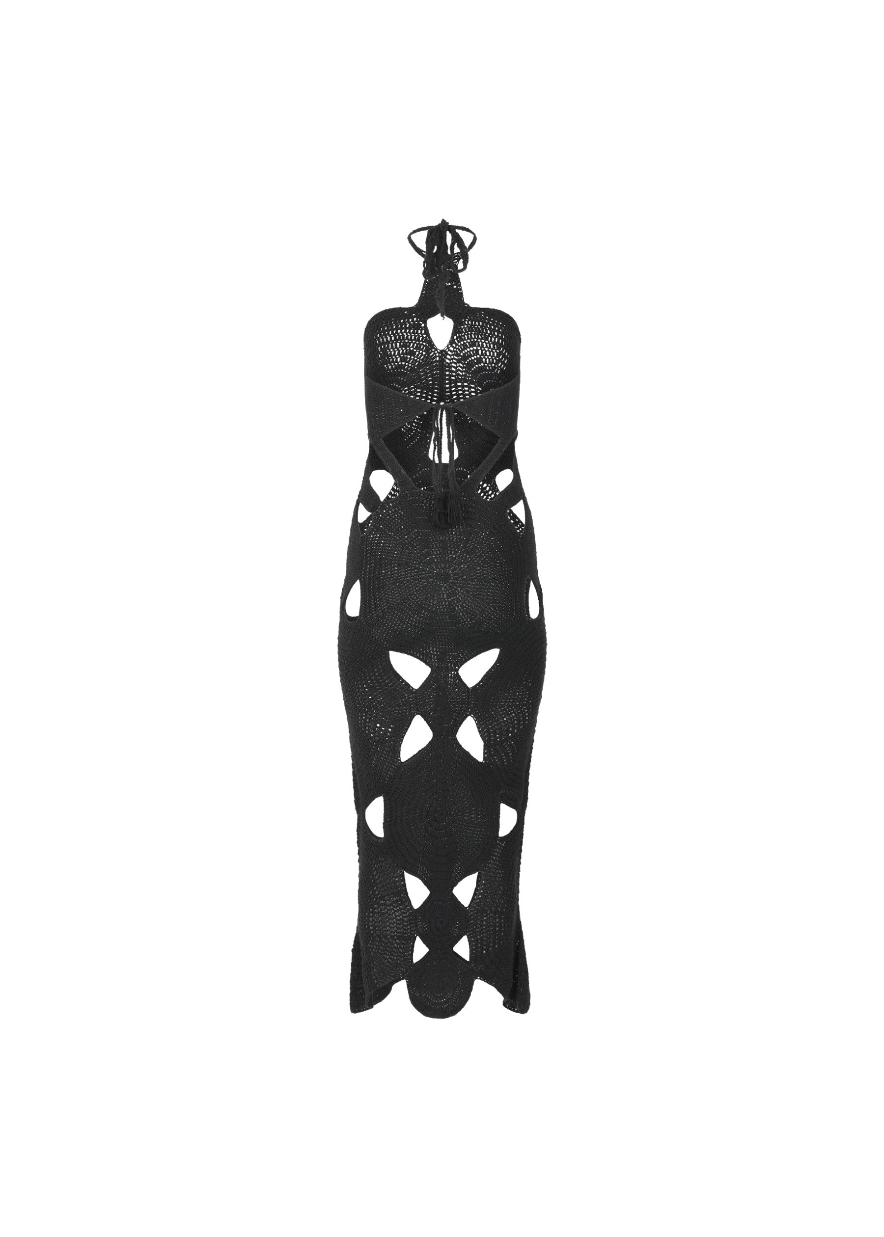 Buy Isla Crochet Dress in Black Online - Decolet M/L / Black Buy Isla Crochet Dress in Black Online - Decolet M/L / Black