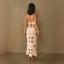 Isla Crochet Dress in Cream Decolet The Label