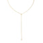 Lunar Lariat Drop Necklace
