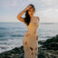 Isla Crochet Dress in Cream Decolet The Label