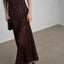 Alaya Lace Dress in Mocha Brown