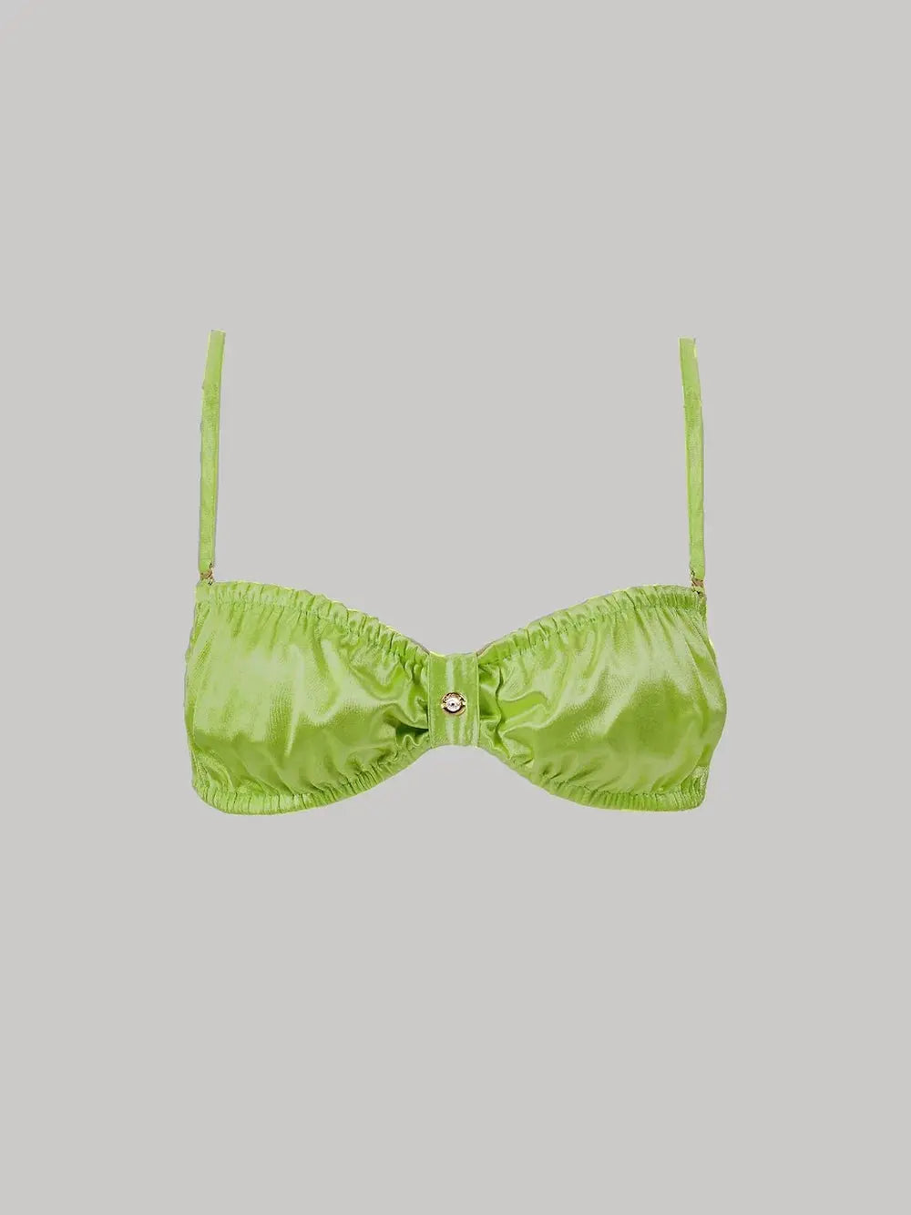 Chartreuse Bikini Top main image 1